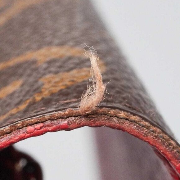 Louis Vuitton Monogram Canvas Red Emilie Bloom Flowers Wallet - Picture 5 of 10